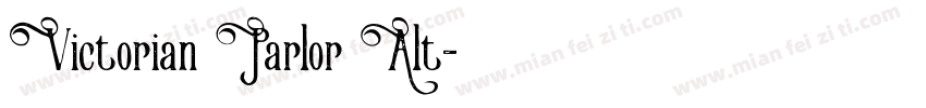 Victorian Parlor Alt字体转换